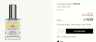 The Library of Fragrance Play-Doh eau de cologne voor €15,20 bij Notino