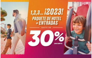 Hasta un 30% de Descuento Paquete Hotel+Entradas en PortAventura.