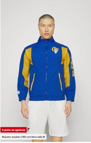 Chaqueta de entreno para Hombre Fanatics LOS ANGELES RAMS por 28€