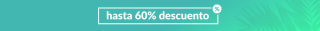 Rebajas hasta 60% de descuento
