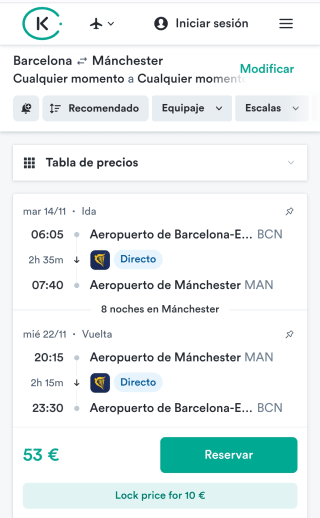 VUELOS A MANCHESTER IDA Y VUELTA desde 53€