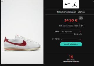 Descuentazos hasta 75% calzado Nike precios de locura