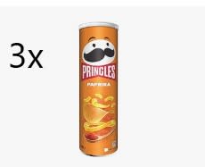 3x Pringles Paprika 185g por 4,35€