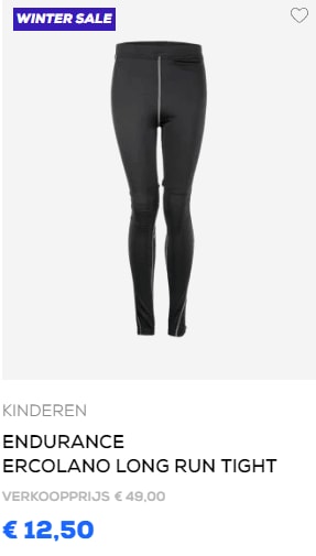Tot 91% korting in de sale van Runningxpert