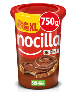 3x Nocilla Original Tarrina 750gr por 11.90€