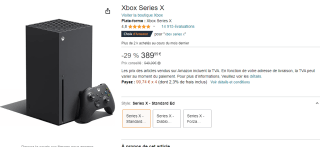 Consola Xbox Series X por 389,99€