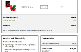 LEGO Art LOVE voor €50 bij Kruidvat