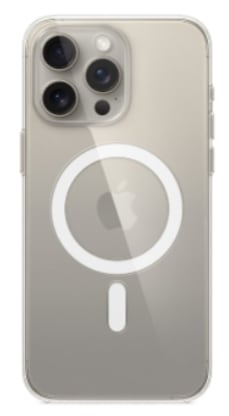 Carcasa MagSafe Transparente iPhone 15 Pro Max por $19.990