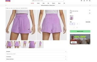 SHORT NIKE W NSW TRRY Mujer por solo 8€