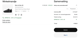 Nike Air Max 90 voor €89,23