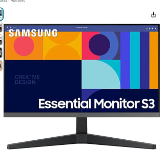 Monitor Samsung Essential S3 S33GC 24" Full HD 100 Hz Negro por 89€
