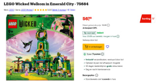 LEGO Wicked Welkom in Emerald City voor €56,99 bij Bol