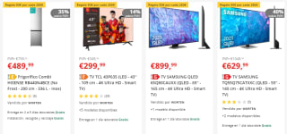 50€ de regalo por cada 250€ de compra en Worten