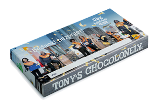 Gratis Tony Chocolonely aanvragen voor de Dag van de Bezorger