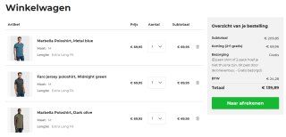 2+1 gratis op alle polo’s bij Girav