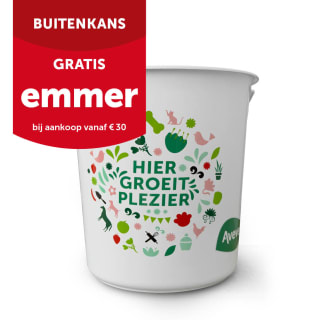Gratis emmer vanaf €30 bij Aveve