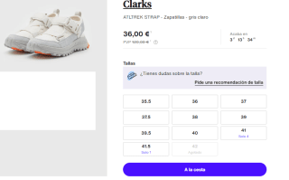 Sandalias para Mujer Clarks ATLTREK STRAP por 36€