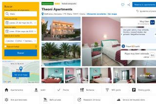Apartamento en Creta Islas Griegas 4 noches para dos desde 67€ con Booking