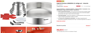 Tefal Ingenio Emotion L896SD04 13-delige pannenset voor €99 bij Tefal