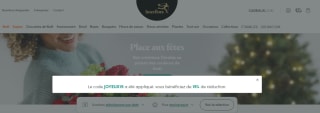 Promotion de 15% sur tout le site Interflora