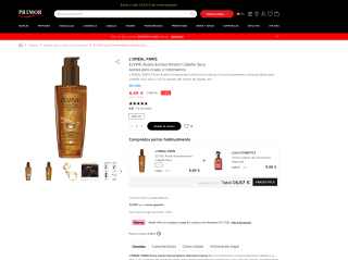 L'Oréal París Elvive Aceite Extraordinario Cabello Seco por solo 6,69€