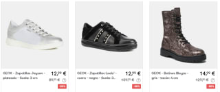 Calzado Geox desde solo 5,99€ increibles ofertas