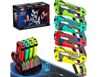 Juego de pistolas Eléctricas láser infrarroja de batalla por 61,19€