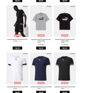 -25% en ropa y calzado marca puma y otros, portes gratis