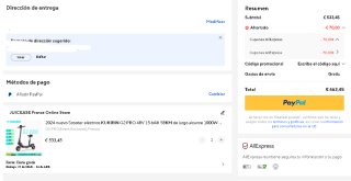 Scooter eléctrico KUKIRIN G2 PRO por 463,45€