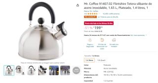 Tetera Mr. Coffee 1.4L por $199 en Amazon