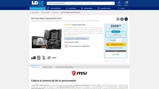 MSI MAG B650 TOMAHAWK WIFI por 170,81€