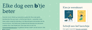Gratis kerstkaart aan eenzame ouderen te versturen