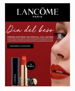 Regalo Barra de Labios con compra.