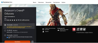 Videojuego Assassin's Creed Odyssey (PS4) con un 80% de descuento