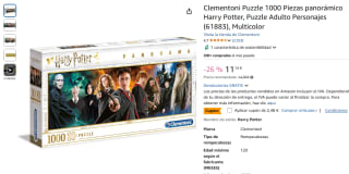 Clementoni Puzzle 1000 Piezas panorámico Harry Potter por 8,66€