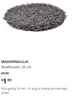 Tot 60% korting in de sale bij Ikea