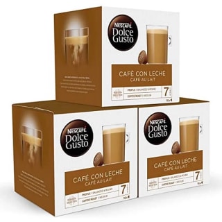 Dolce Gusto Nescafe Café con Leche Pack 48 cápsulas por 8€