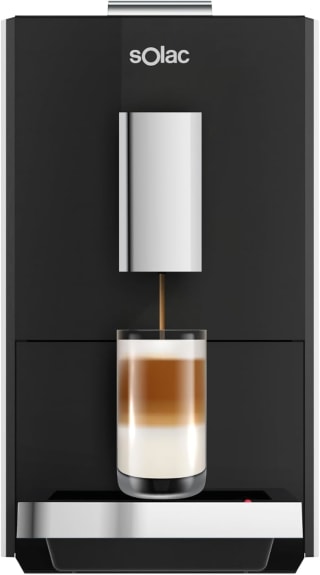 Solac Cafetera Superautomática 1350W, 19Bar, 4 Menús, Pantalla Digital por 257€