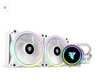 Kit Refrigeración Líquida 240mm Blanco Tempest Liquid Cooler 240 RGB por 59.5€