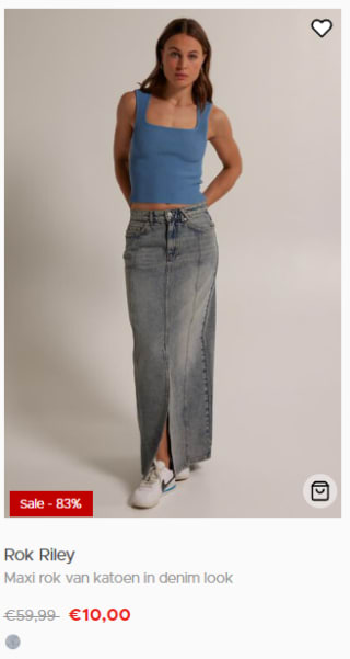 Tot 83% korting in de sale bij America Today