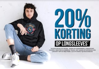 20% korting op lange mouwen bij Impericon