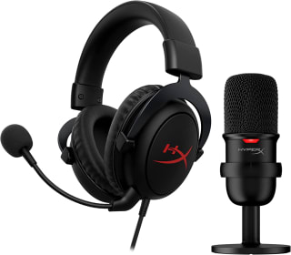 Kit Streamer da HyperX com Headset Cloud + Microfone Condensador - R$ 523,78