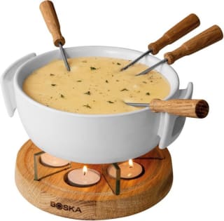 Boska Candlelight Fondue Twinkle - Voor 1.200 gram Kaasfondue voor €25,99 bij Bol