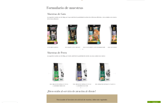 Muestras gratis ERA comida perros 500g y gatos 200g