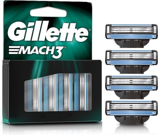 Pack 4 Repuestos GILLETTE Mach3 por $139 en Amazon