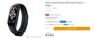 Xiaomi Mi Smart Band 7 por $479 en Imports77