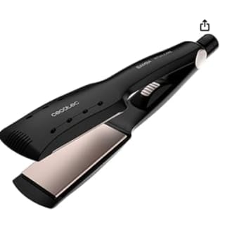 Cecotec Bamba Ritualcare Wet&Dry Plancha de Pelo Revestimiento de Queratina y Aceite de Argán 55W por 11.9€