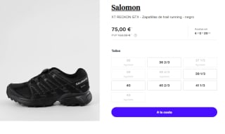 Zapatillas de trail running de hombre XT Reckon GTX Salomon por 75€