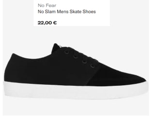 Zapatillas para Hombre No Fear No Slam por 22€