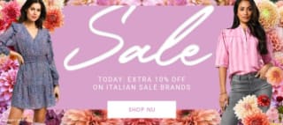 10% extra korting op alle Italiaanse merken bij Little Soho